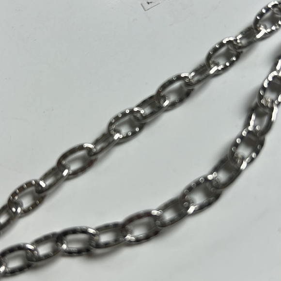 LS 5th style in the DIY collection of necklaces. 4 chains silver plated rhodium - Picture 4 of 14
